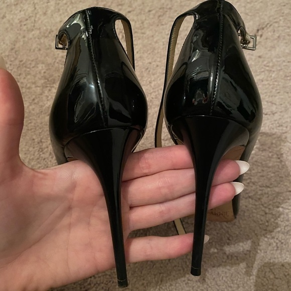 Jimmy Choo Studded Strap Pup Heel - Picture 6 of 9